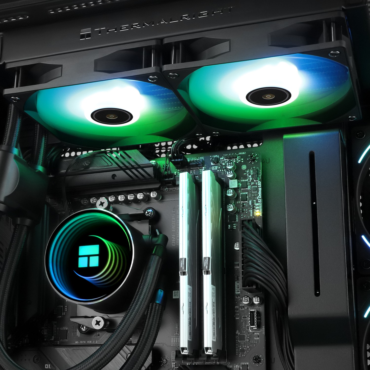 Thermalright Frozen Notte 240 Black Argb V2 AIO CPU Cooler - additional product image 6