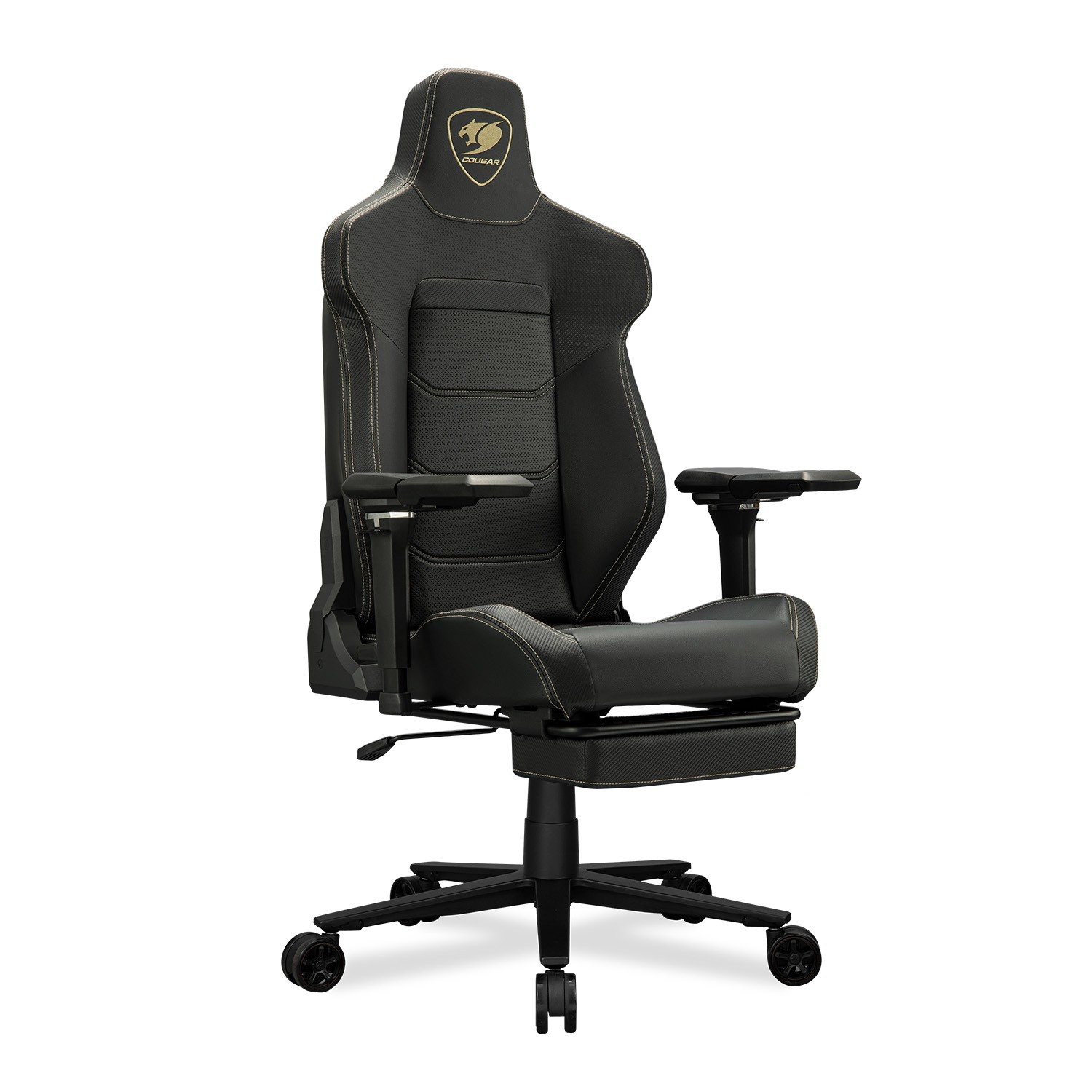 Cougar Armor EVO M GOLD | Gaming Chair with 5D Armrests & Footrest | Gold/Black - additional product image 7