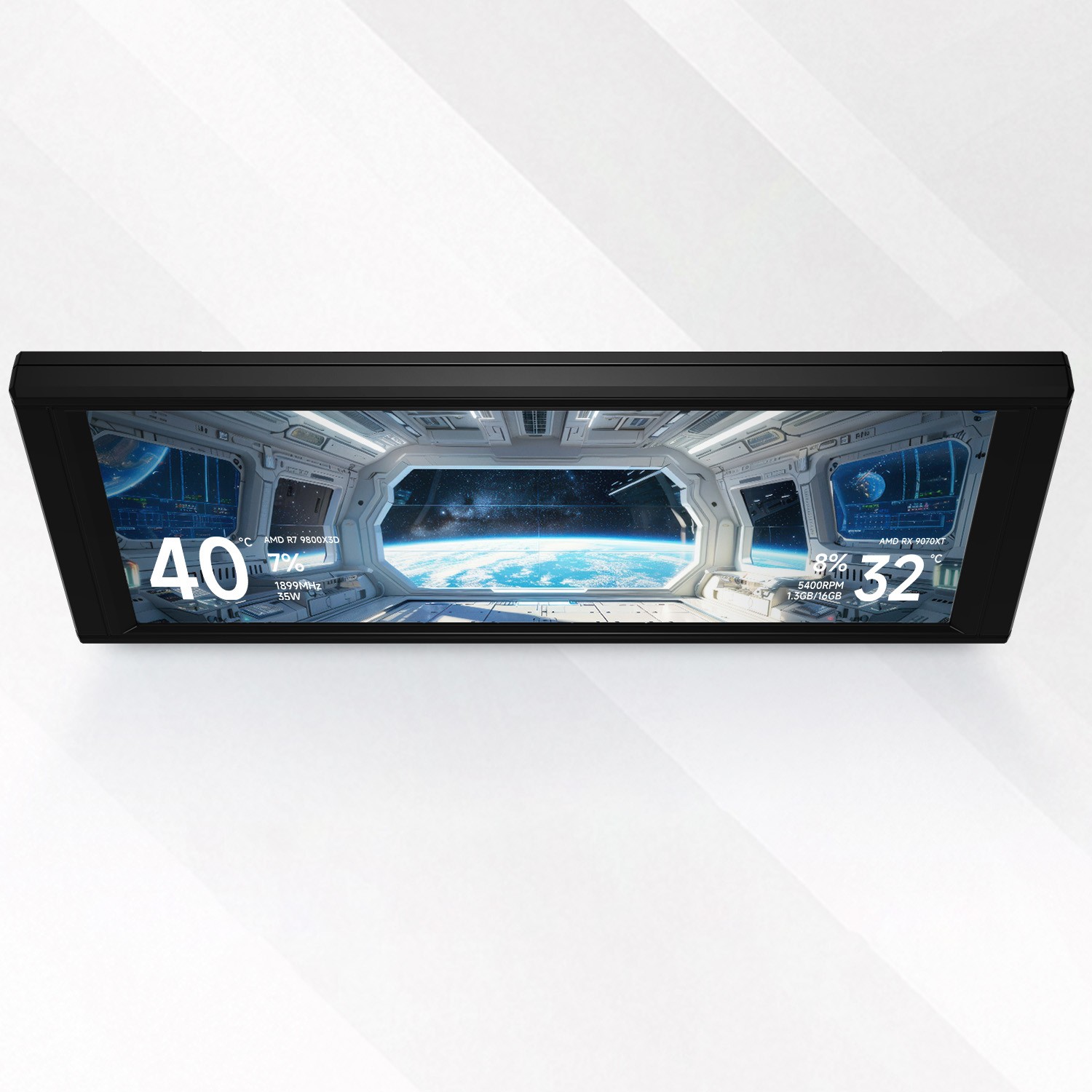 Thermalright 6.86 '' IPS LCD screen, 1280*480 resolution - additional product image 4