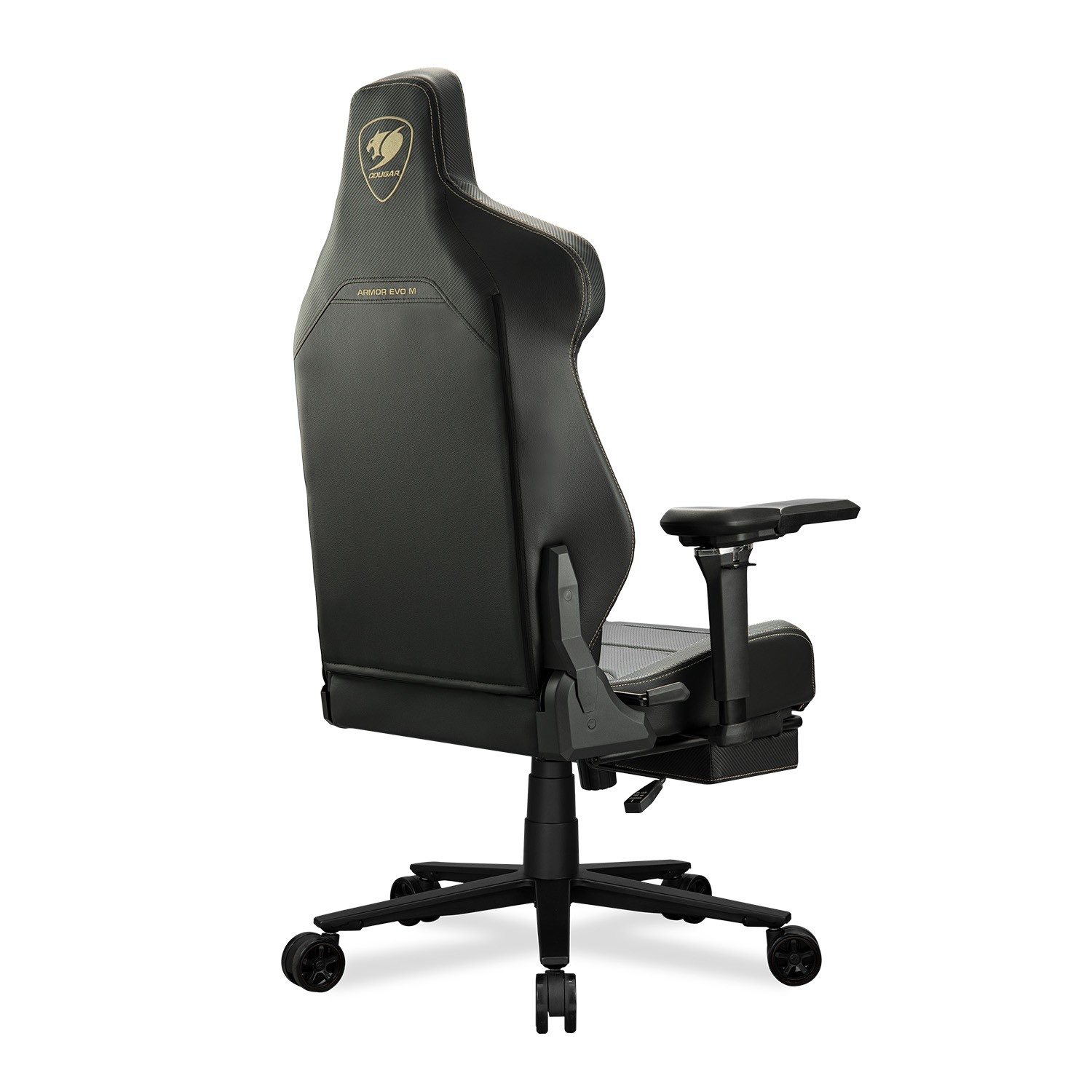Cougar Armor EVO M GOLD | Gaming Chair with 5D Armrests & Footrest | Gold/Black - additional product image 4