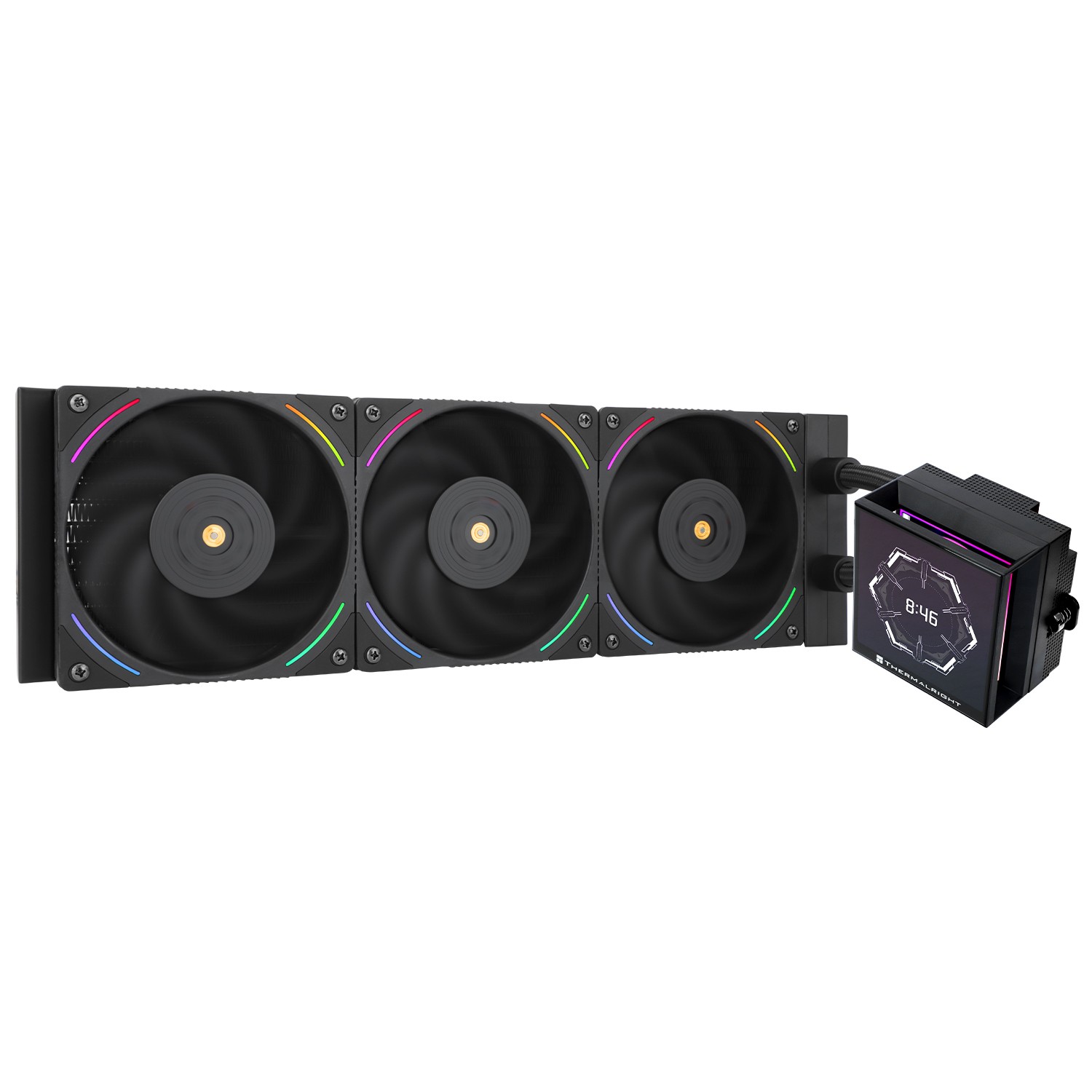 Thermalright Hyper Vision 360 Argb Black AIO CPU Cooler - THERMALRIGHT product image