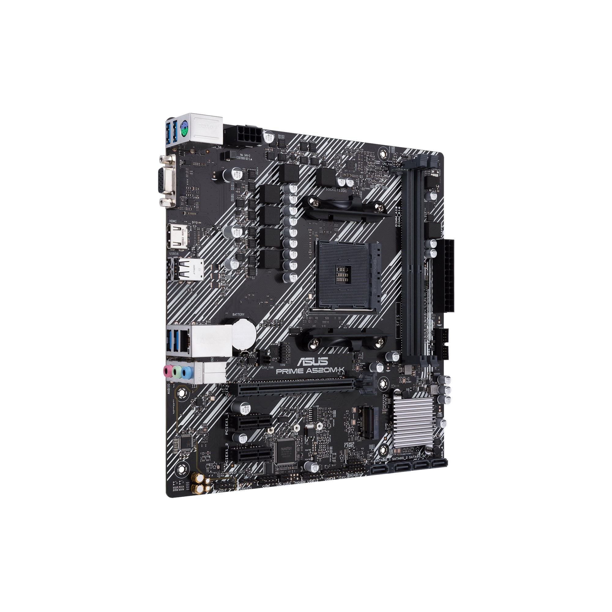 ASUS PRIME A520M-K MICRO-ATX AMD AM4 2X DDR4 DIMM 1XD-SUB 1X - additional product image 2