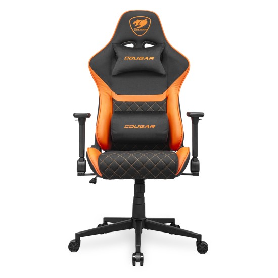 Cougar Armor One V2 Fabric Gaming Chair (Black/Orange) - COUGAR product image