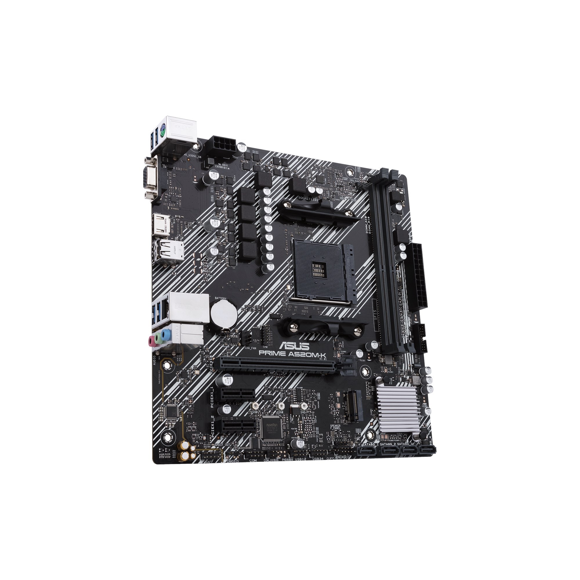 ASUS PRIME A520M-K MICRO-ATX AMD AM4 2X DDR4 DIMM 1XD-SUB 1X - additional product image 3