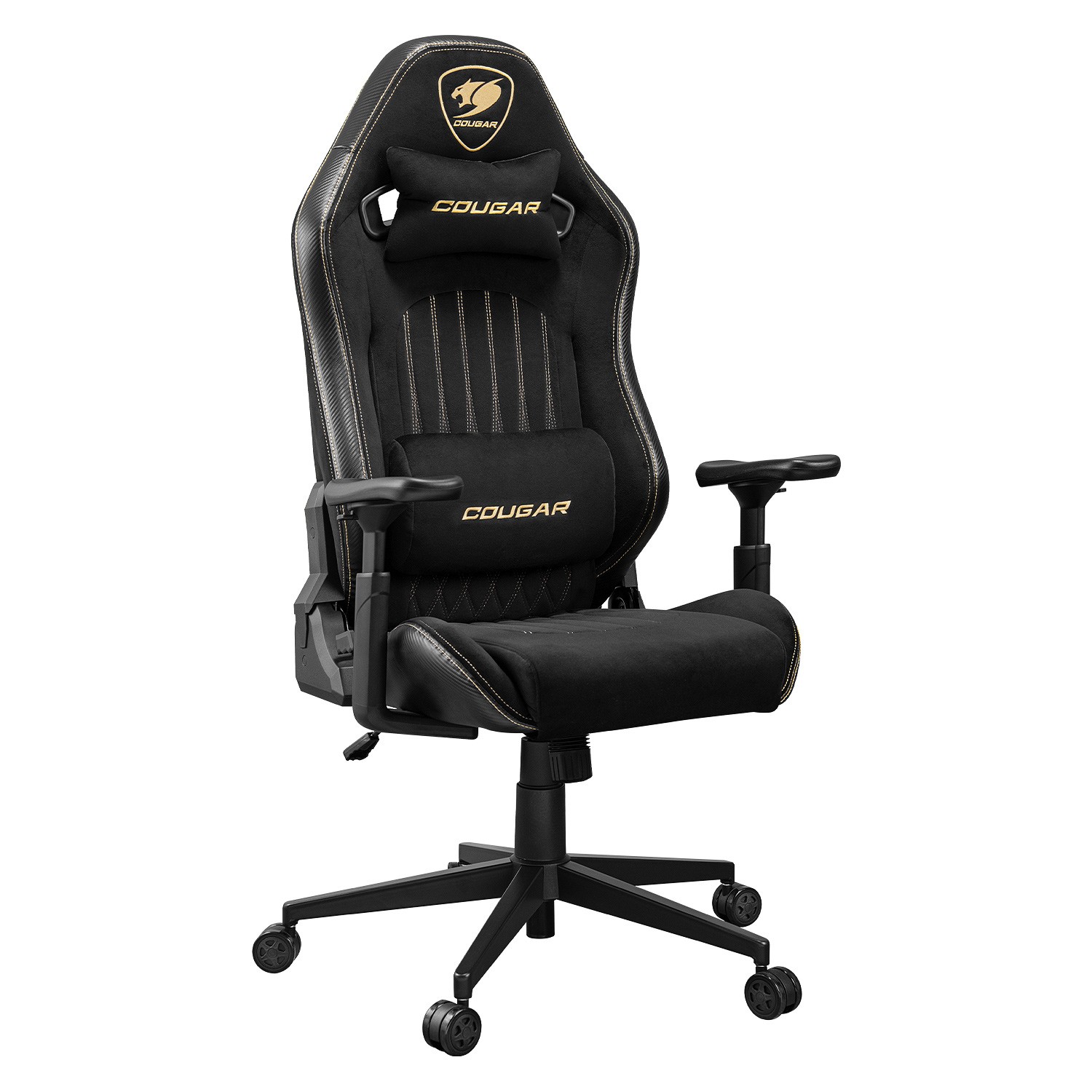 Cougar Explore Neo Royal Fabric Gaming Chair (Gold/Black) - additional product image 2