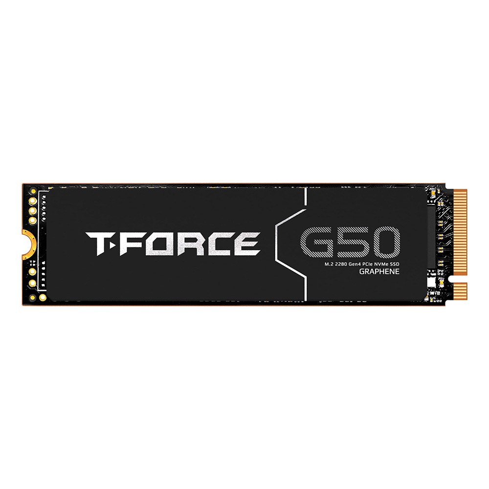 TEAMGROUP T-Force G50 512GB SLC Caching 3D TLC NAND NVMe InnoGrit PCIe Gen4x4 M.2 2280 Gaming SSD