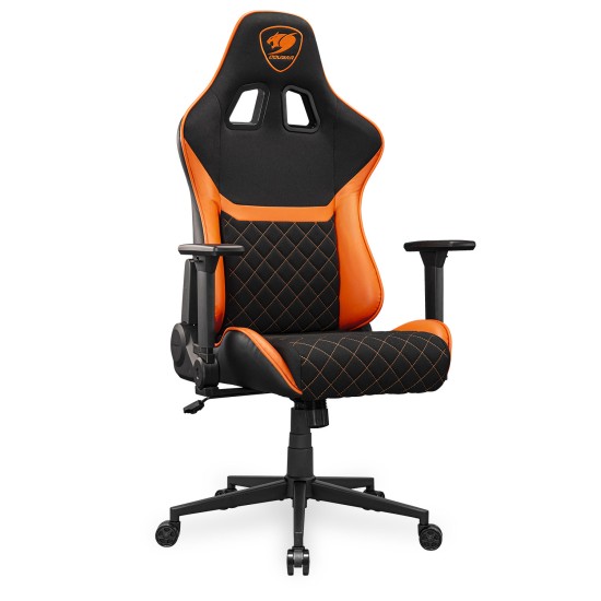 Cougar Armor One V2 Fabric Gaming Chair (Black/Orange) - additional product image 7